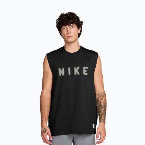 Pánske tričko Nike Athletic Club Dri-Fit black/black