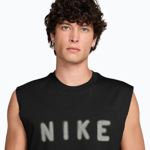 Pánske tričko Nike Athletic Club Dri-Fit black/black