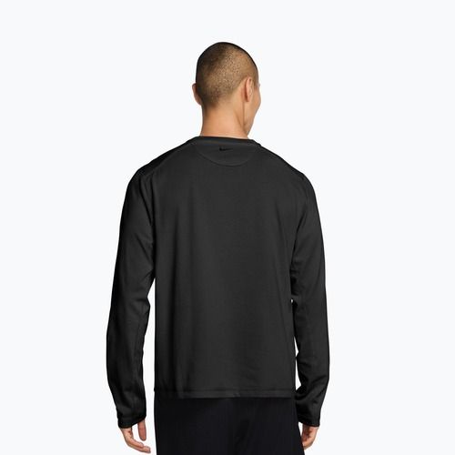 Pánske tričko longsleeve Nike Primary Athletic Club Dri-Fit black/dark smoke grey