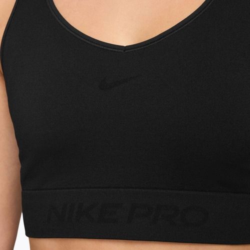 Dámske tričko Nike Pro Seamless Dri-Fit Cropped black