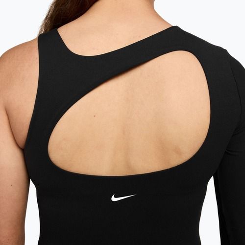 Dámske tréningové tričko Nike Zenvy Dri-Fit One Sleeve Top black/white/cool grey