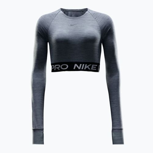 Dámsky tréningový top longsleeve Nike Pro 365 Dri-Fit smoke grey/heather