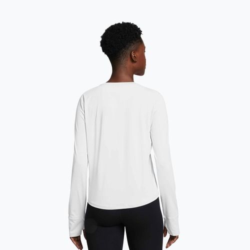 Tréningové tričko longsleeve Nike One Classic Dri-Fit white/black