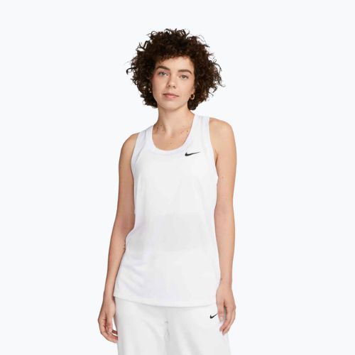 Dámske tréningové tričko Nike Dri-Fit Racerback tričko white/black