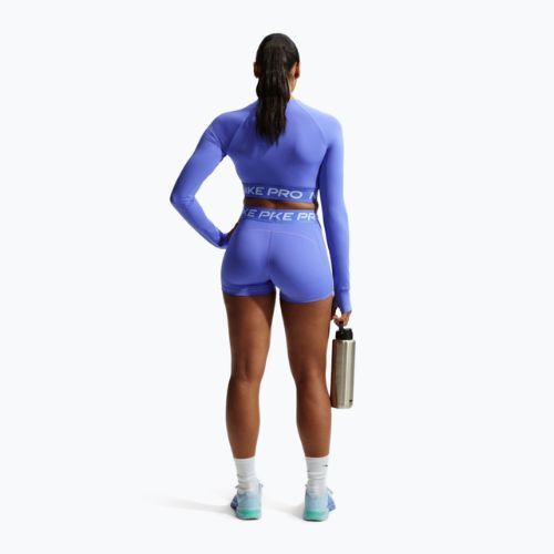 Dámske šortky Nike Pro Mid-Rise Biker 3" sapphire/white