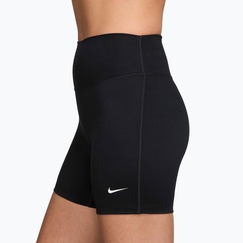 Dámske šortky Nike One High-Waisted Biker 5" black/white