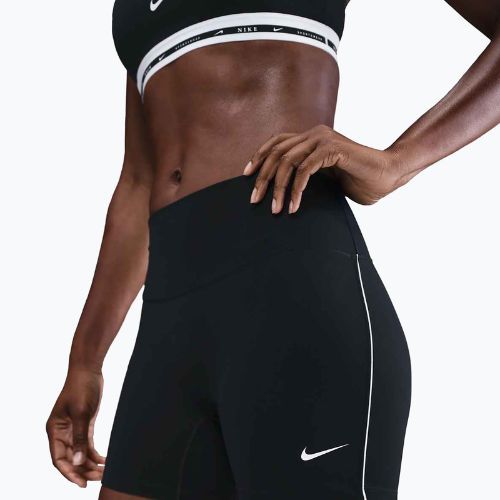 Dámske šortky Nike One Dri-Fit Biker 5" black/white