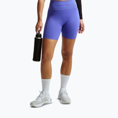 Dámske šortky Nike Pro Seamless High-Waisted Biker 5" sapphire