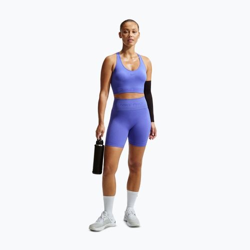 Dámske šortky Nike Pro Seamless High-Waisted Biker 5" sapphire