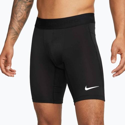 Pánske tréningové šortky Nike Pro Dri-Fit Fitness Long black/white