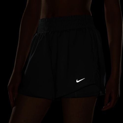 Dámske šortky Nike One Dri-Fit High-Waisted 3" 2In1 smoke grey/heather/white