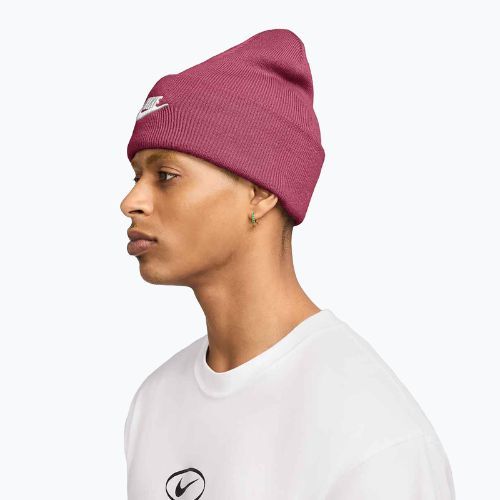 Zimná čiapka Nike Peak Futura Beanie sweet beet/white