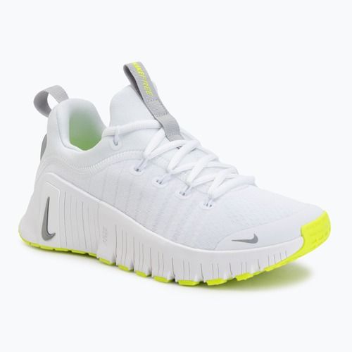 Dámske tréningové topánky Nike Free Metcon 6 white/volt/metallic silver