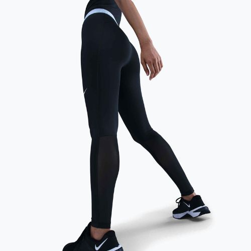 Dámske legíny Nike Pro 365 Tight black/celestine blue/white