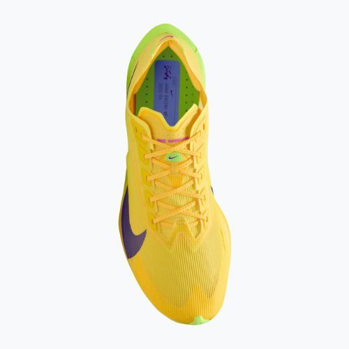 Pánske bežecké topánky Nike Vaporfly 4 Citron Pulse/Laser Orange/Indigo Burst