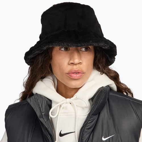 Klobúk Nike Apex Faux Fur black