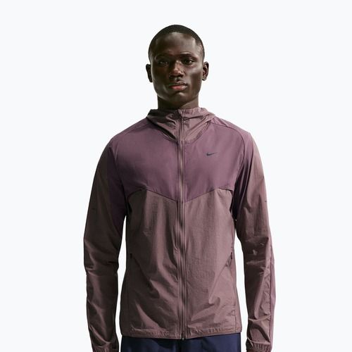 Pánska bežecká bunda Nike Stride Dri-Fit dark wine/tattoo/burgundy crush