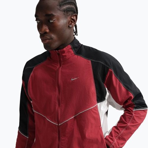Pánska bežecká bunda Nike Retro Dri-Fit team crimson/black