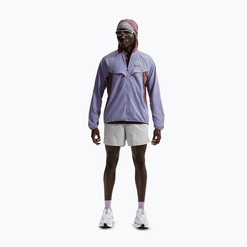 Pánska bežecká bunda Nike Fly Nike Stride iron purple/tattoo