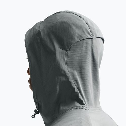 Pánska bežecká bunda Nike Impossibly Light Windrunner smoke grey/smoke grey/midnight navy
