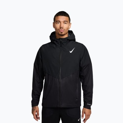 Pánska bežecká bunda Nike AeroSwift Storm-Fit Aerogami black/summit white