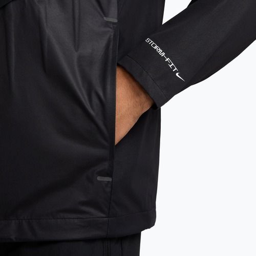 Pánska bežecká bunda Nike AeroSwift Storm-Fit Aerogami black/summit white