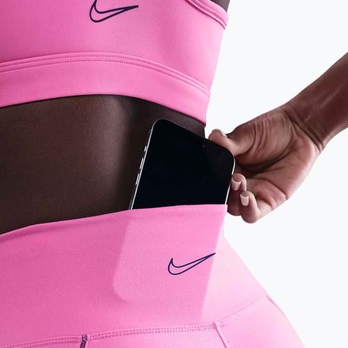 Dámske legíny Nike One High-Waisted playful pink