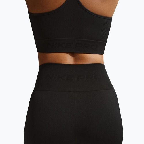 Dámske legíny Nike Pro Seamless High-Waisted 7/8 black