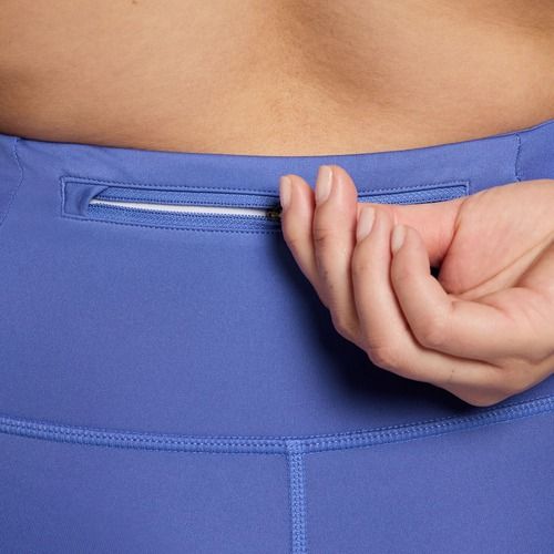 Dámske bežecké legíny Nike Tempo High-Waisted 7/8 sapphire