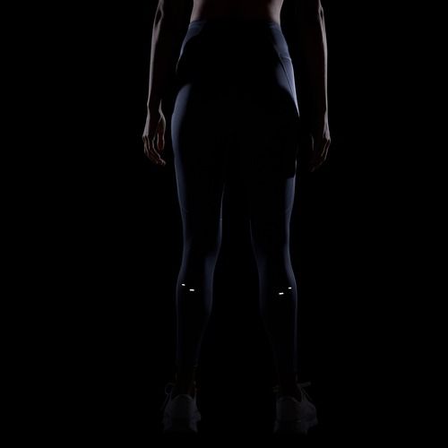 Dámske bežecké legíny Nike Tempo High-Waisted 7/8 midnight navy