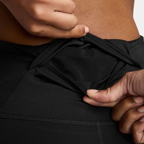 Dámske bežecké legíny Nike Tempo High-Waisted 7/8 black