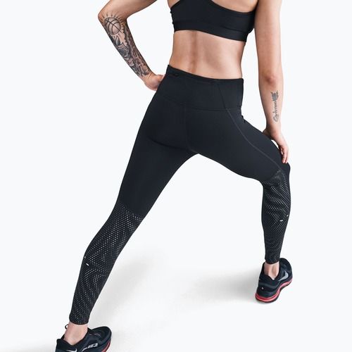 Dámske bežecké legíny Nike Tempo Flash High-Waisted 7/8 black