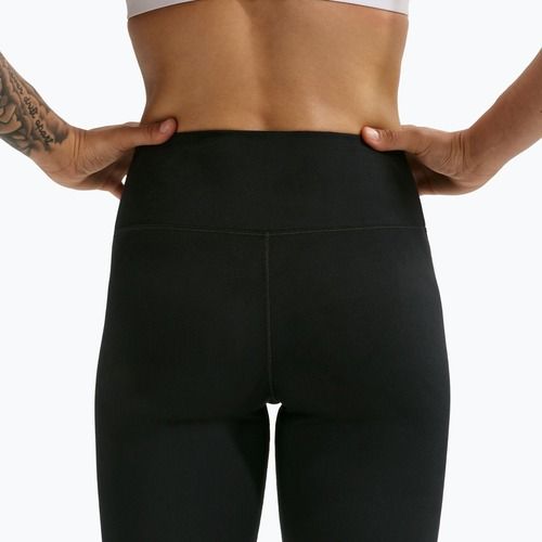 Dámske legíny Nike One Seamless Front High-Waisted black/white