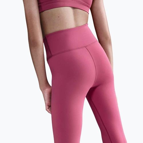 Detské legíny Nike One Dri-Fit High-Waisted sweet beet/white