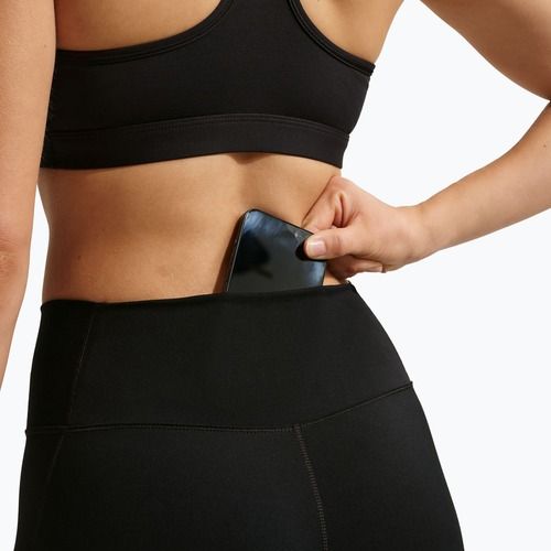 Dámske tréningové legíny Nike One High-Waisted 7/8 black/white