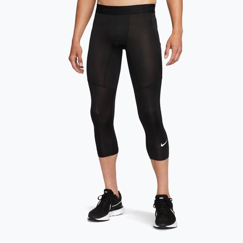 Pánske tréningové legíny Nike Pro Dri-Fit 3/4 Tight Fitness black/white