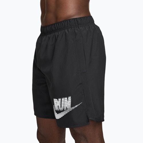 Pánske kraťasy Nike Challenger Dri-Fit s vnútornými slipmi 7" black/white