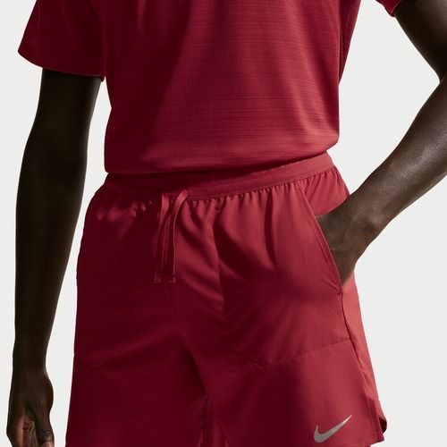 Pánske bežecké šortky Nike Stride Dri-Fit Brief-Lined 7" team crimson