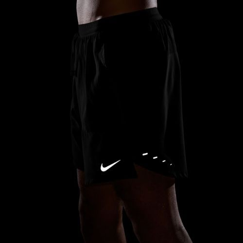 Pánske bežecké šortky Nike Stride Dri-Fit Brief-Lined 7" black