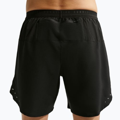 Pánske bežecké šortky Nike Stride Dri-Fit Brief-Lined 7" black
