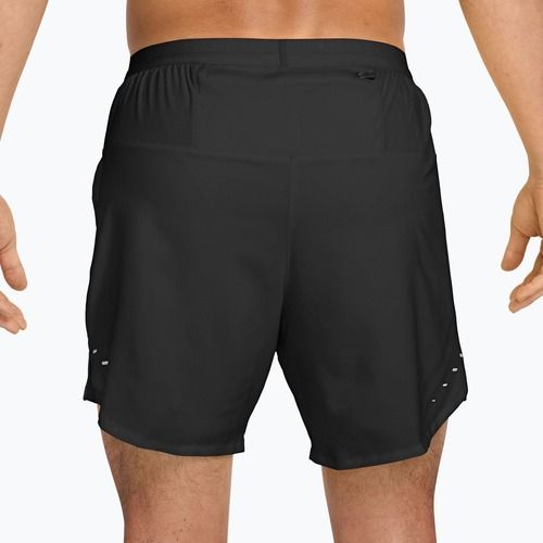 Pánske bežecké šortky Nike Stride Dri-Fit 2in1 7" black