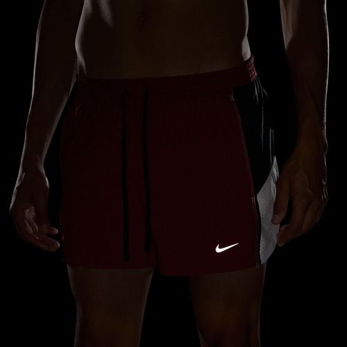Pánske bežecké šortky Nike Retro Dri-Fit Brief-Lined 4" team crimson/black
