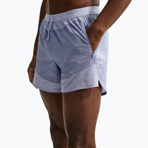 Pánske kraťasy Nike Stride Dri-Fit Brief-Lined 5" iron purple/indigo haze