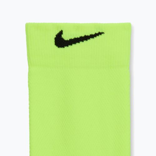 Ponožky Nike Running Midweight Crew Volt/Black/Black