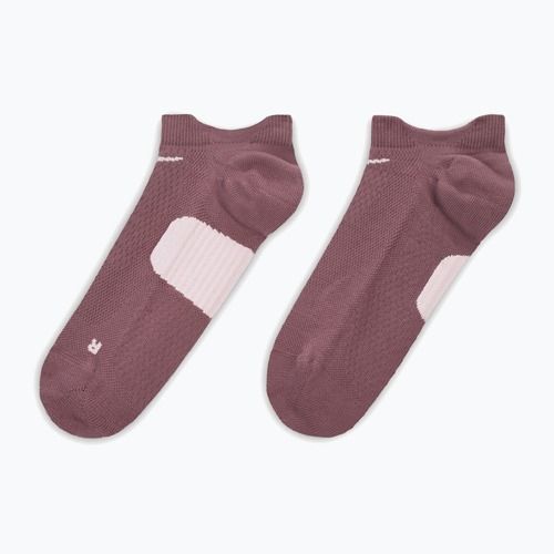 Ponožky Nike Running Midweight No-Show tattoo/particle rose/particle rose