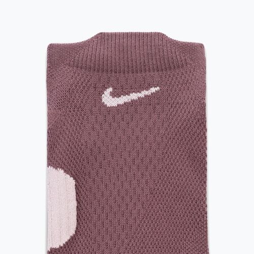 Ponožky Nike Running Midweight No-Show tattoo/particle rose/particle rose