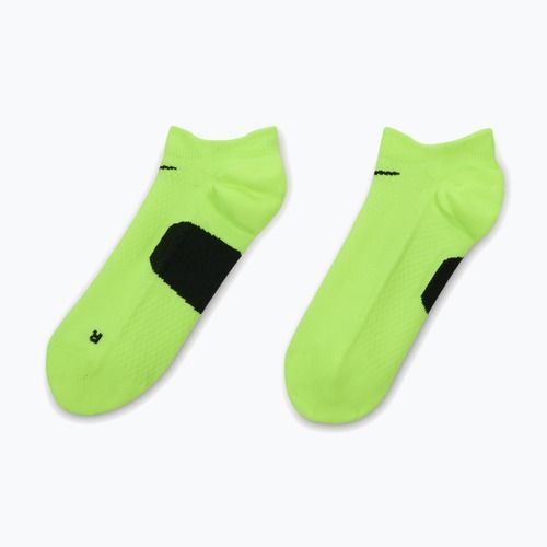 Ponožky Nike Running Midweight No-Show volt/black/black