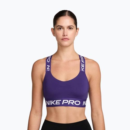 Fitness podprsenka Nike Pro Light-Support court purple/court purple/white