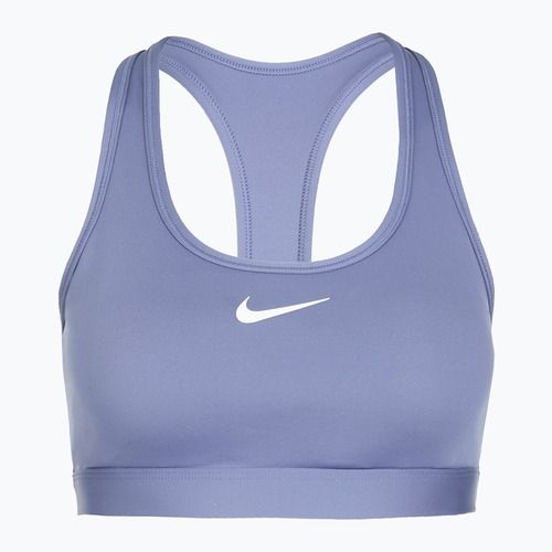 Fitness podprsenka Nike Swoosh Medium Support world indigo/white