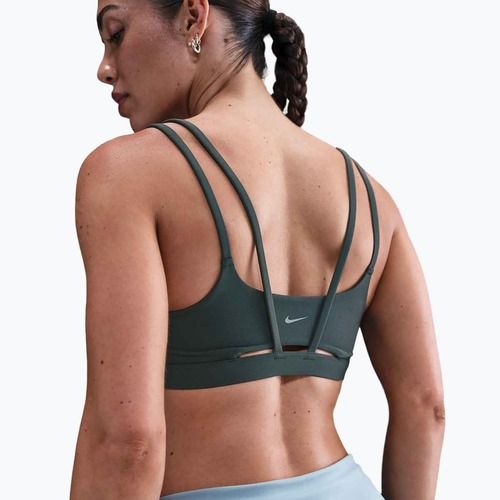 Športová podprsenka Nike Zenvy Strappy seaweed/white